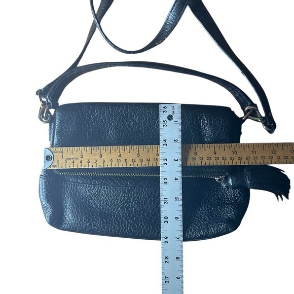 Kate Spade Mini Carmen Southport Avenue Satchel Bag Black Pebble 10x8 - Picture 6 of 6